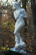 Pechera. Sculpture in estate park, Vinnytsia Region, Monuments 