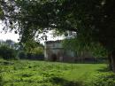 Snizhna. Ruins of front facade of house Sariush-Zaleski, Vinnytsia Region, Country Estates 