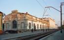 Казатин. Железнодорожный вокзал во время ремонта, Винницкая область, Гражданская архитектура 