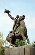 Tulchyn. Monument to A. Suvorov before Cathedral Christmas, Vinnytsia Region, Monuments 