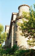 Khmilnyk. Circular tower "castle" facade of palace, Vinnytsia Region, Country Estates 