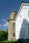 Khmilnyk. Tower and "estate" facade of tpalace Ksido, Vinnytsia Region, Country Estates 