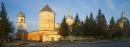 Shargorod. Panorama of Nicholas monastery, Vinnytsia Region, Monasteries 