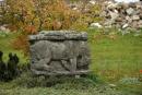 Busha. Horse sculpture on reserve, Vinnytsia Region, Museums 