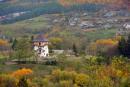 Busha. Fortress tower is not yet close to temple, Vinnytsia Region, Museums 