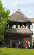 Holoby. Wooden belfry of George church, Volyn Region, Churches 