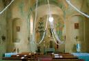 Holoby. Sad interior of St Michael church, Volyn Region, Churches 
