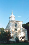Zhydychyn. Front facade of Nicholas church, Volyn Region, Monasteries 