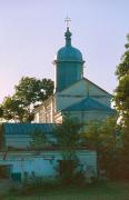 Zhydychyn. Rear facade of Nicholas church, Volyn Region, Monasteries 