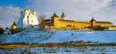 Zymne. Panorama Svyatogorsky monastery, Volyn Region, Monasteries 