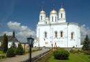 Zymne. Assumption cathedral was made in old Russian style, Volyn Region, Monasteries 