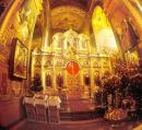 Zymne. Dinky altar of Assumption cathedral, Volyn Region, Monasteries 