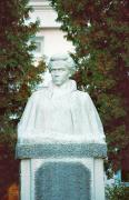 Kolodyazhne. Monument to L. Ukrainka famous village, Volyn Region, Monuments 