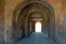 Olyka. Entrance to park under tower, Volyn Region, Fortesses & Castles 