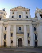 Lutsk. Front facade of Peter and Paul church, Volyn Region, Churches 