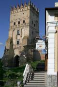 Lutsk. Porch of restaurant "Vitovt Crown", Volyn Region, Civic Architecture 