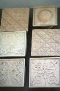 Lutsk. Lutsk castle, museum brick tile patterns, Volyn Region, Museums 