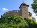 Lutsk. Restaurant "Vitovt Crown" nesr castle  old rebuilt Bishop house, Volyn Region, Fortesses & Castles 