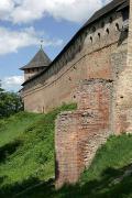 Lutsk. Lutsk castle, Vladycha tower is covered roof, Volyn Region, Fortesses & Castles 
