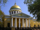 Dnipropetrovsk. Side facade of Holy Transfiguration Cathedral, Dnipropetrovsk Region, Churches 
