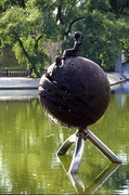 Dnipropetrovsk. Park sculpture, Dnipropetrovsk Region, Cities 