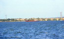 Dnipropetrovsk. Dry cargo ship on Dnieper, Dnipropetrovsk Region, Cities 