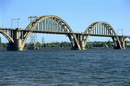 Dnipropetrovsk. Viaducts of Merefa-Kherson bridge, Dnipropetrovsk Region, Cities 