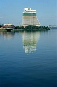 Dnipropetrovsk. Hotel " Parus"  decoration of city, Dnipropetrovsk Region, Civic Architecture 