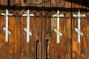 Kytayhorod. Doors of Holy Assumption Church, Dnipropetrovsk Region, Churches 