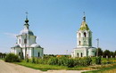 Kytayhorod. Holy Assumption Church and bell tower of St. Barbara, Dnipropetrovsk Region, Churches 
