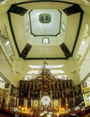 Novomoskovsk. Altar and dome of Trinity Cathedral, Dnipropetrovsk Region, Churches 