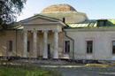 Novomoskovsk. Central facade of Samara monastery corps, Dnipropetrovsk Region, Monasteries 