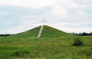 Kapulivka. Mound, to cast in honor of 500 anniversary of Ukrainian Cossacks, Dnipropetrovsk Region, Monuments 