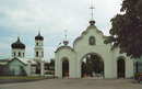 Nikopol. Main gates of Savior Transfiguration Cathedral, Dnipropetrovsk Region, Churches 