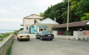 Nikopol. Cafe on town embankment, Dnipropetrovsk Region, Cities 