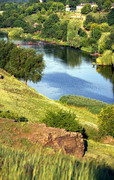 Kryvyi Rih. Ferruginous quartzite  natural monument "Rocks IOHW", Dnipropetrovsk Region, Geological sightseeing 