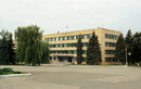 Amvrosiivka. Building of district administration, Donetsk Region, Rathauses 