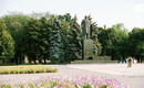 Artemivsk. Central Square with monument to Vladimir Lenin, Donetsk Region, Lenin's Monuments 