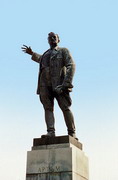 Artemivsk. Artem  Soviet leader of Donbas, Donetsk Region, Monuments 