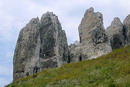 Bilokuzmynivka. Rocks of writing chalk, Donetsk Region, Geological sightseeing 