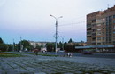Gorlivka. Central street of city, Donetsk Region, Cities 