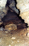Guselschykove. Cave in Pontian limestone, Donetsk Region, Geological sightseeing 