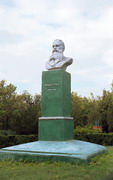 Dokuchaevsk. Monument to V. Dokuchaev, Donetsk Region, Monuments 