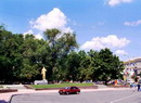 Donetsk. Monument to A. Solovianenko at Opera, Donetsk Region, Cities 