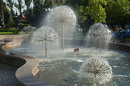 Donetsk. Fountains at Pushkin boulevard, Donetsk Region, Cities 