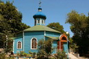 Donetsk. Side facade of chapel St. Sergius Radonezhskyi, Donetsk Region, Churches 