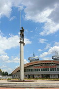 Donetsk. Monument to Sergey Bubka, Donetsk Region, Monuments 
