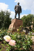 Donetsk. Granite boulders at monument to Artem, Donetsk Region, Monuments 