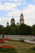 Donetsk. Silhouette of Cathedral, Donetsk Region, Churches 