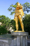 Donetsk. Monument to A. Solovianenko  miner duke, Donetsk Region, Monuments 